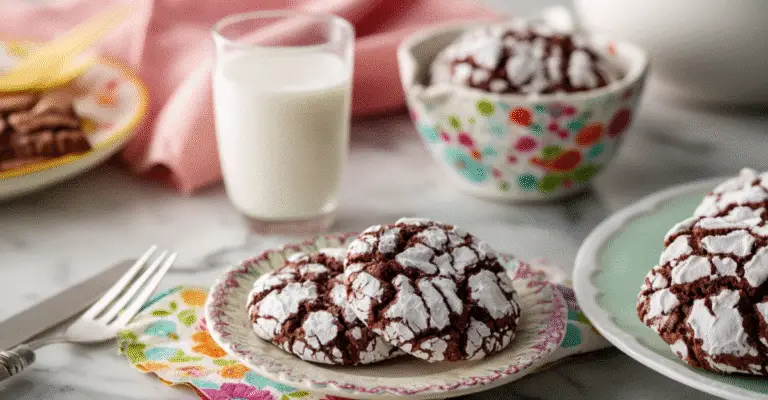 Chocolate Crinkle Cookies