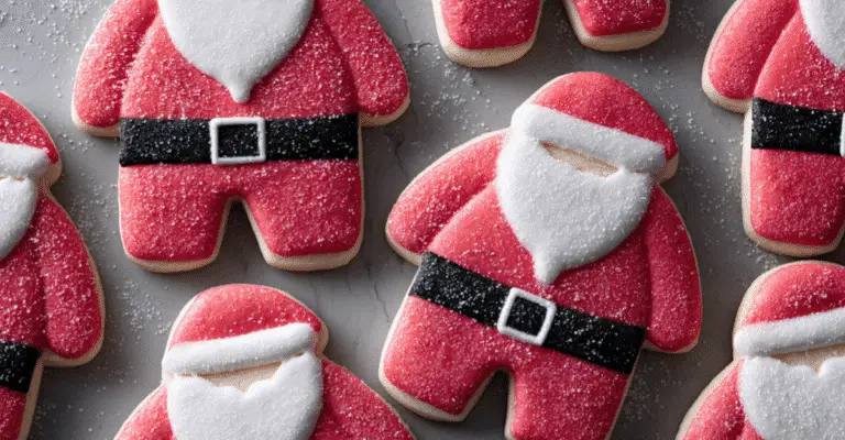 Santa Slice-and-Bake Cookies