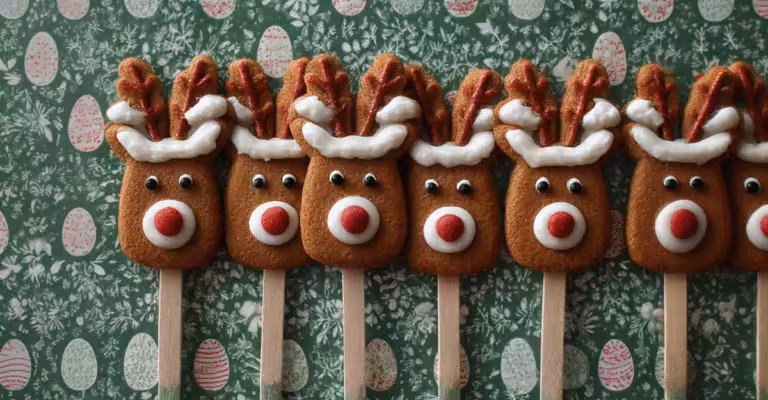 Reindeer Mask Cookies