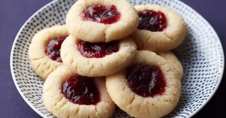 Butter and Jam Thumbprints