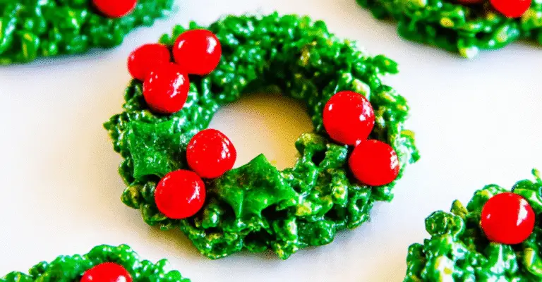 Cornflake Christmas Wreaths