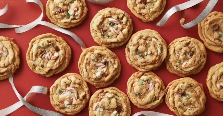 Sunny's Chocolate Chip Candy Cane Cookies