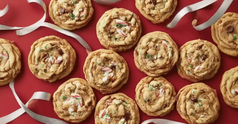 Sunny's Chocolate Chip Candy Cane Cookies