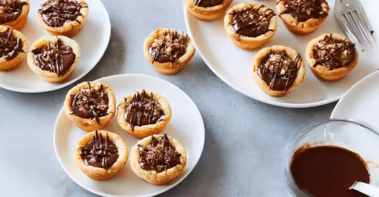 Ferrero Rocher Cookie Cups