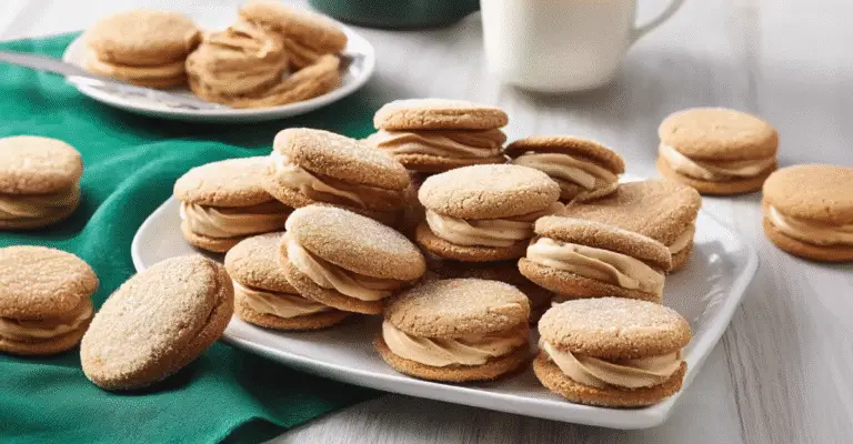 Double-Stuffed Gingerbread Cookies