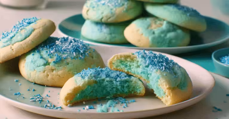 Marshmallow-Stuffed Blizzard Cookies