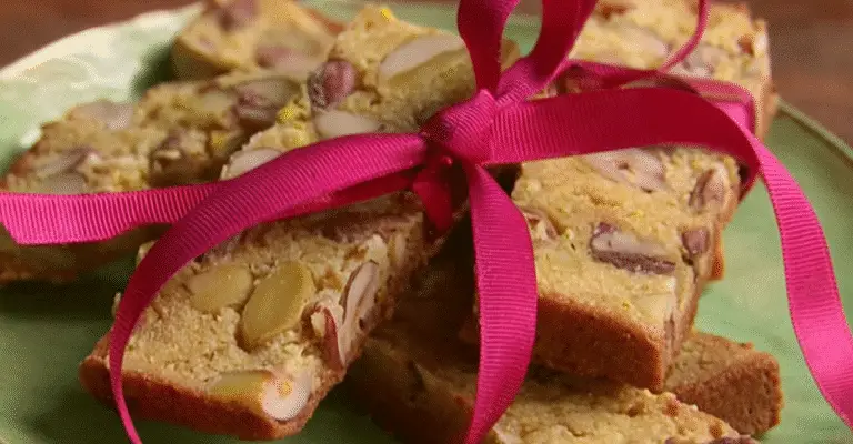 Pistachio Melbas – Crisp, Elegant Cookies with a Citrus Twist