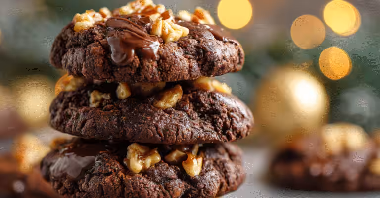 Bobby's Triple-Chocolate Cookies