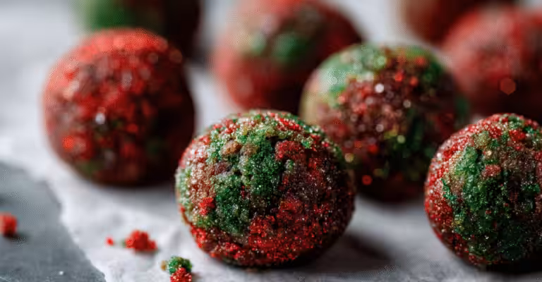 No-Bake Sticky Toffee Balls