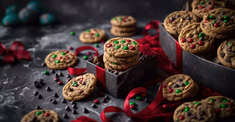 Christmas Monster Cookies