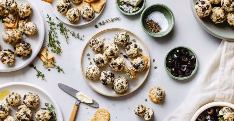 Cranberry Pecan Goat Cheese Balls