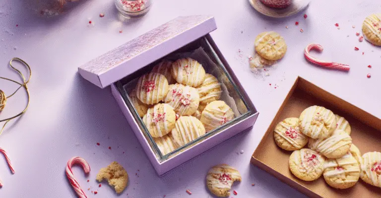 White Chocolate Peppermint Rugelach