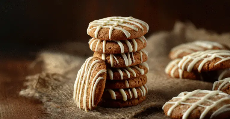 Gingerbread Thumbprint Cookies