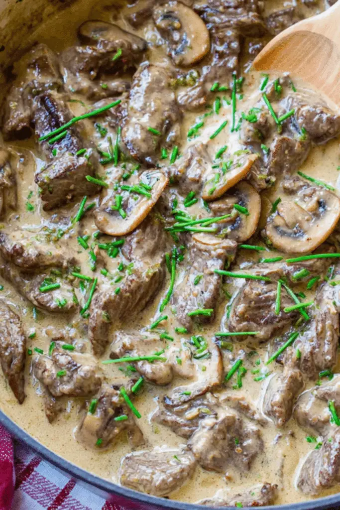 Beef Stroganoff