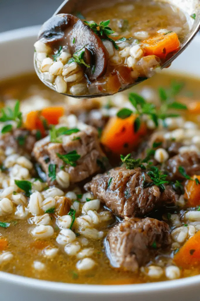 Beef and Barley Soup