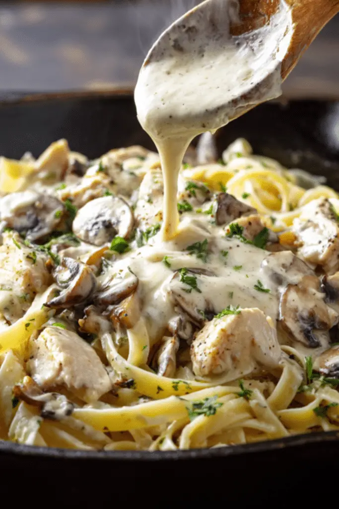 Chicken Fettuccine Alfredo