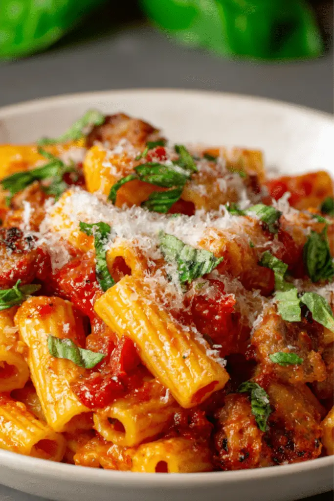 Chicken Sausage Pasta