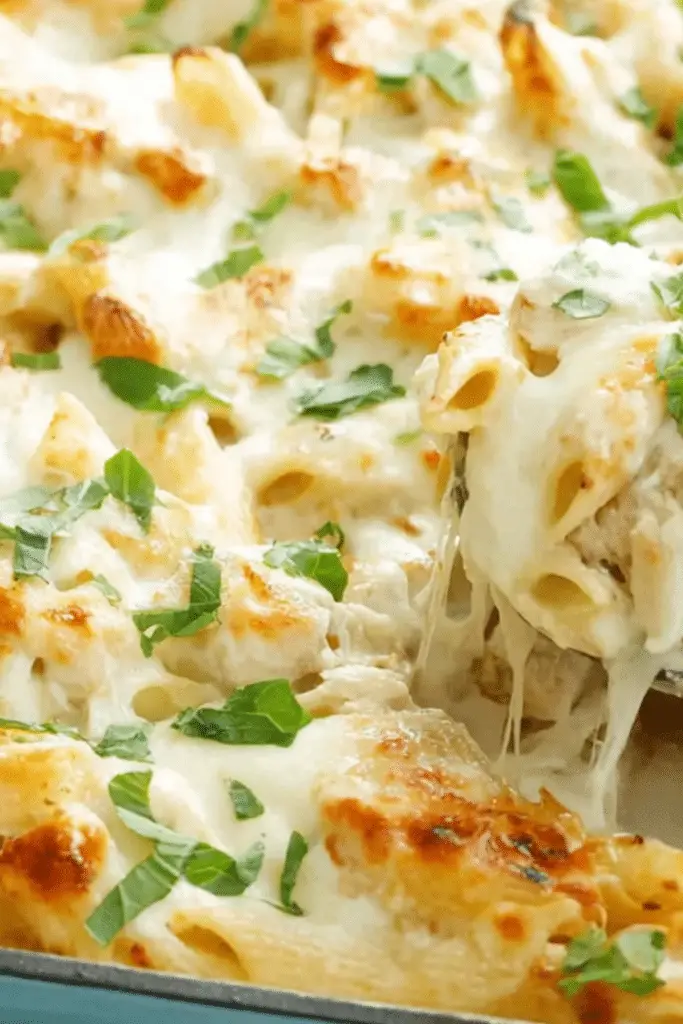 Chicken Alfredo Casserole