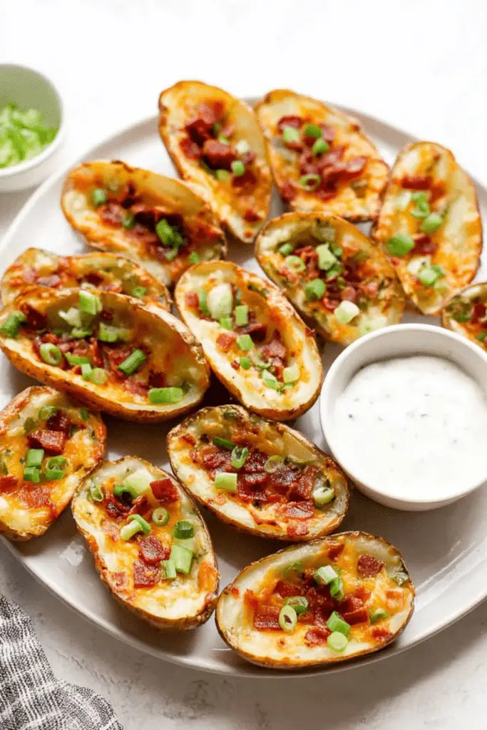 Crispy Baked Potato Skins