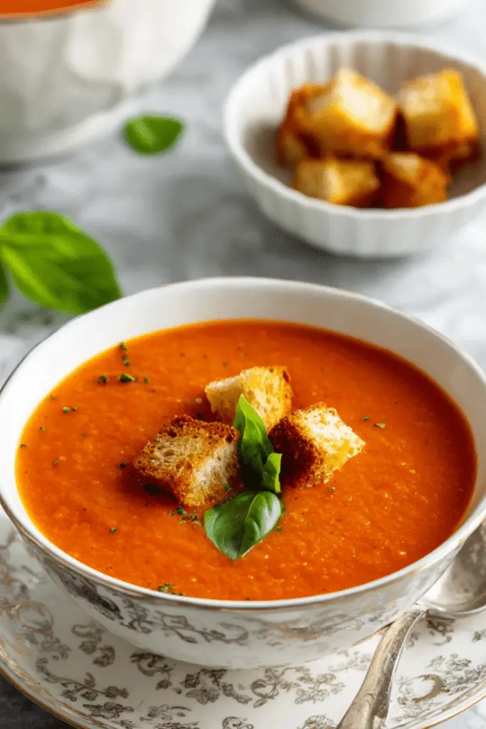 Creamy Tomato Basil Soup
