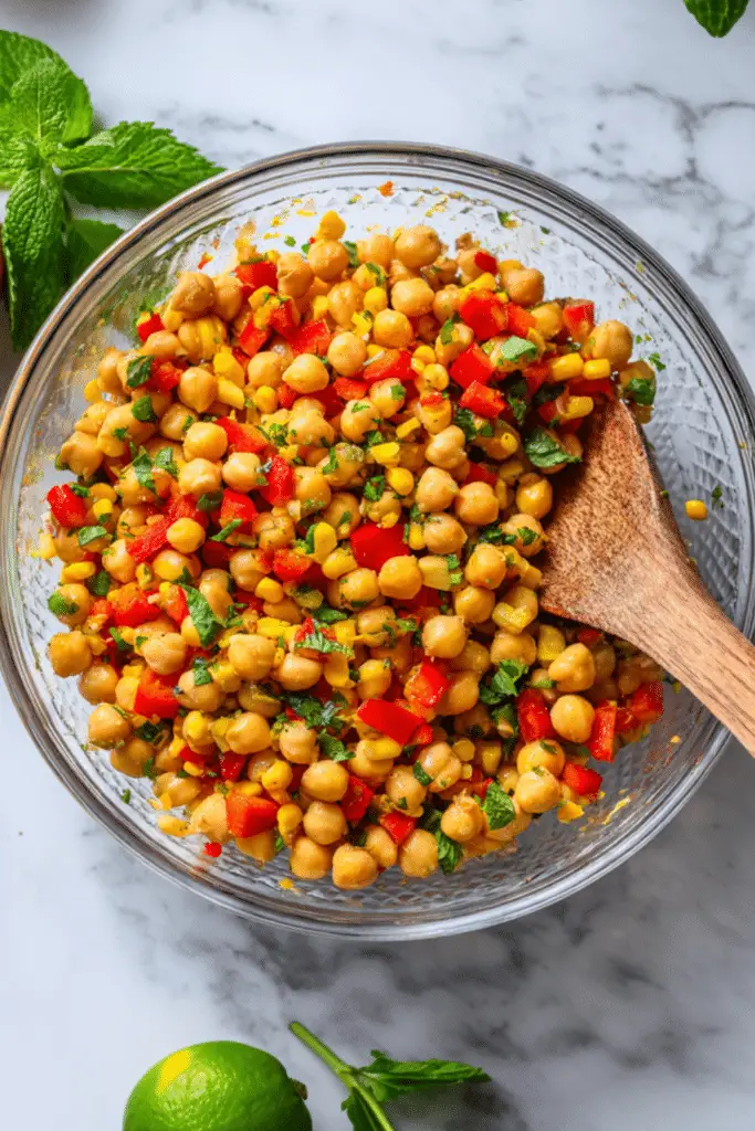 Citrus Chickpea Salad
