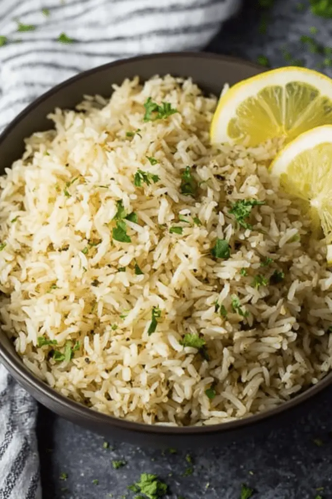 Lemon Herb Rice Bowl