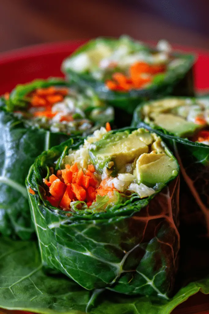 Spring Veggie Wraps