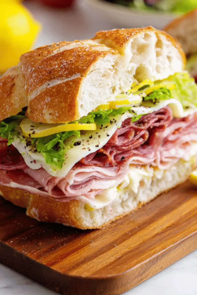 Grinder Salad Sandwich