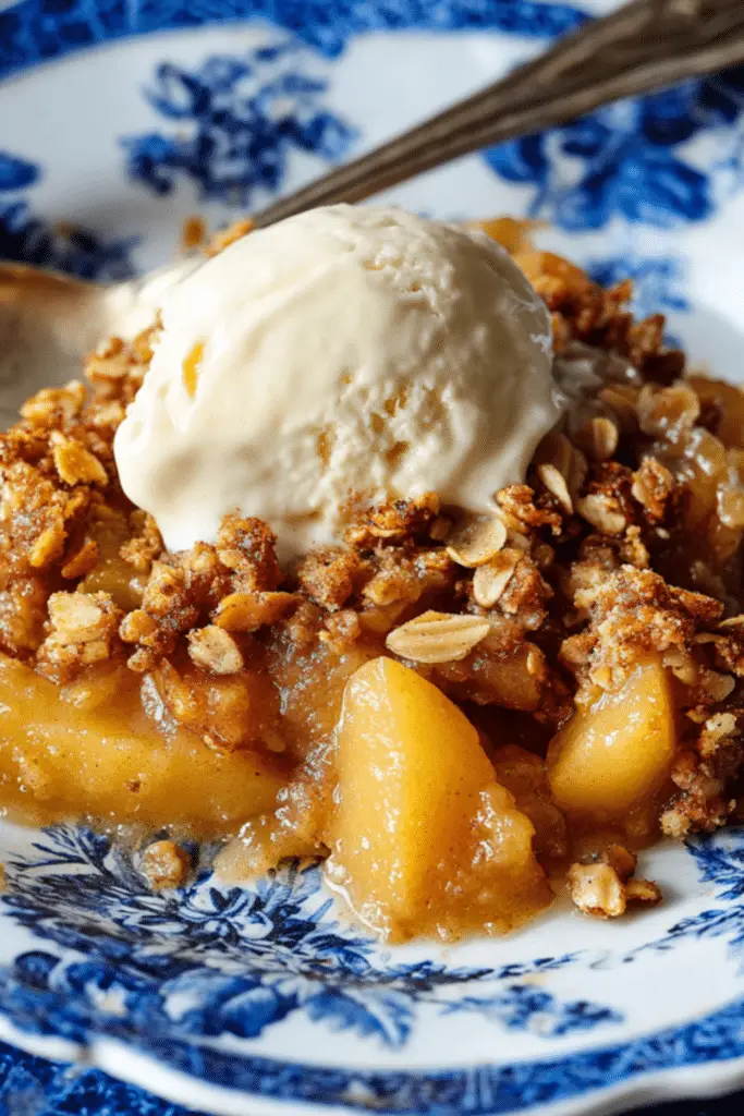 Old-Fashioned Apple Crisp
