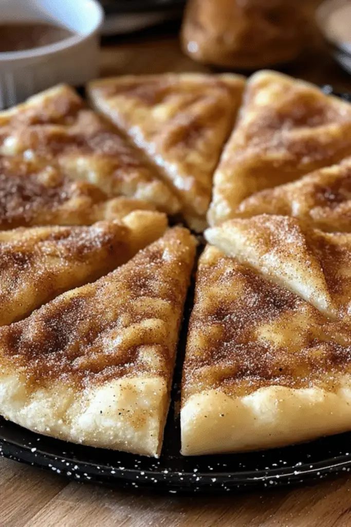 Cinnamon-Sugar Pizza with Crescent Rolls