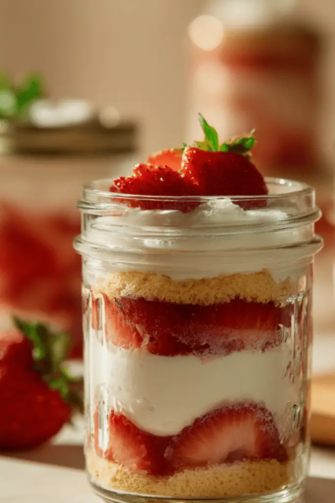 Strawberry Shortcake Cups