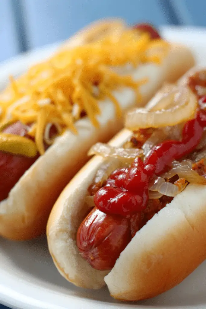 Air Fryer Hot Dogs – Dinner