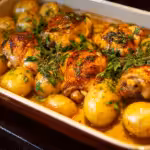 One-Pan Chicken and Potatoes