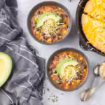 Beef Taco Soup