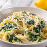 Lemon Spinach Pasta