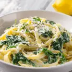 Lemon Spinach Pasta