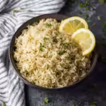 Lemon Herb Rice Bowl