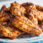 Chicken Wings with Lemon Pepper