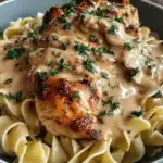 Chicken with Buttered Noodles