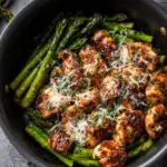 Asparagus & Parmesan Baked Chicken