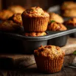 Mini Carrot Cake Muffins