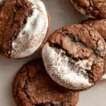 Hot Chocolate Brownie Cookies