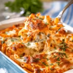 Chicken Alfredo Bake