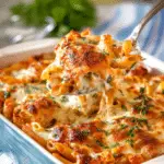 Chicken Alfredo Bake