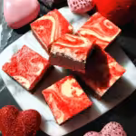 Valentine’s Red Velvet Cheesecake Bars