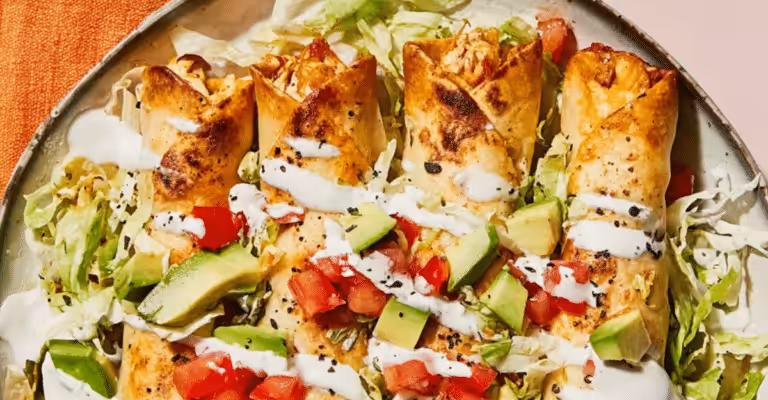 Air Fryer Chicken Taquitos – Chicken