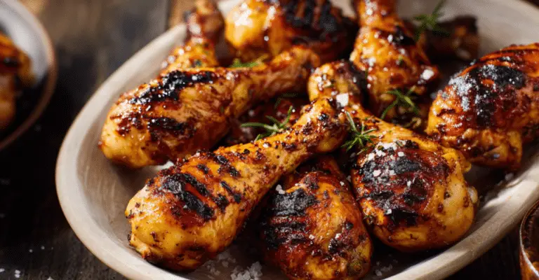 Brown Sugar Chicken Legs in Air Fryer