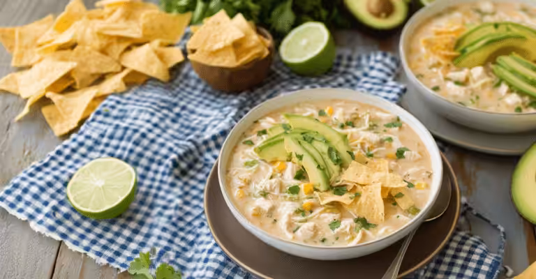 White Chicken Chili: Creamy Comfort in a Bowl