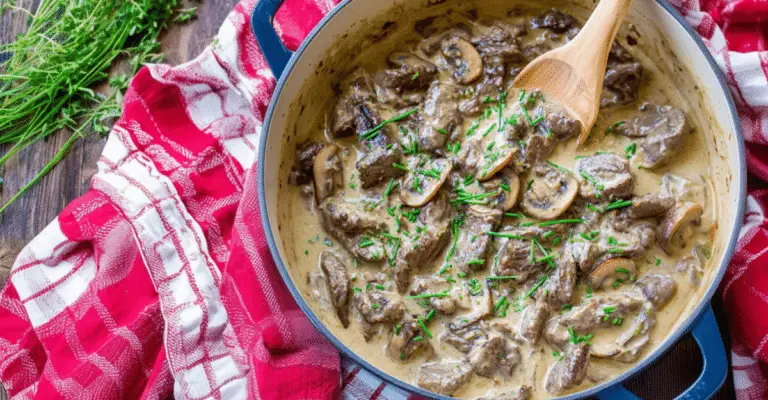 Beef Stroganoff