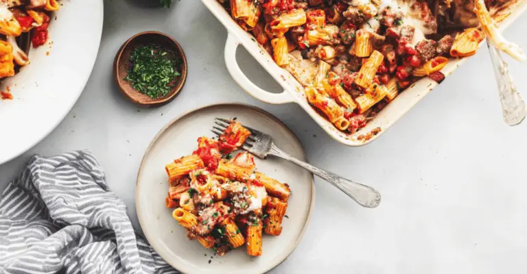 Baked Ziti with Ricotta
